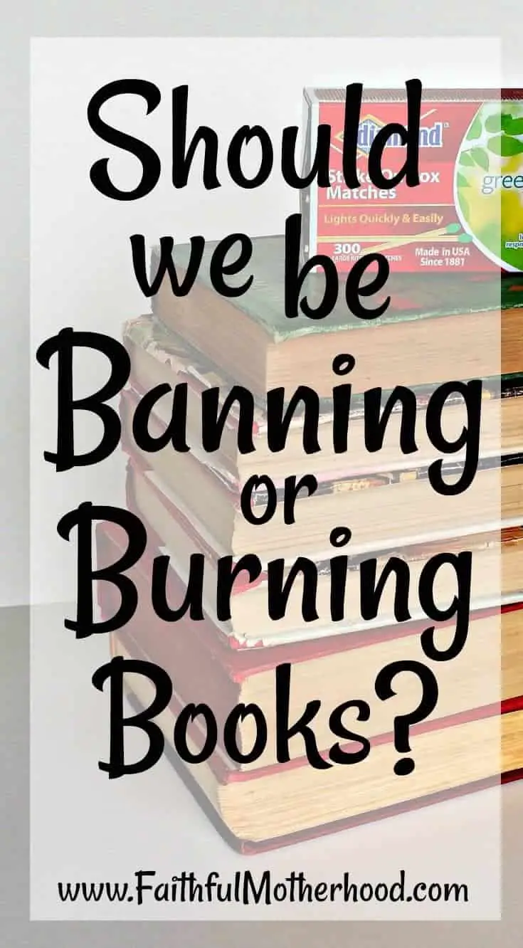 Should we banning or burning books