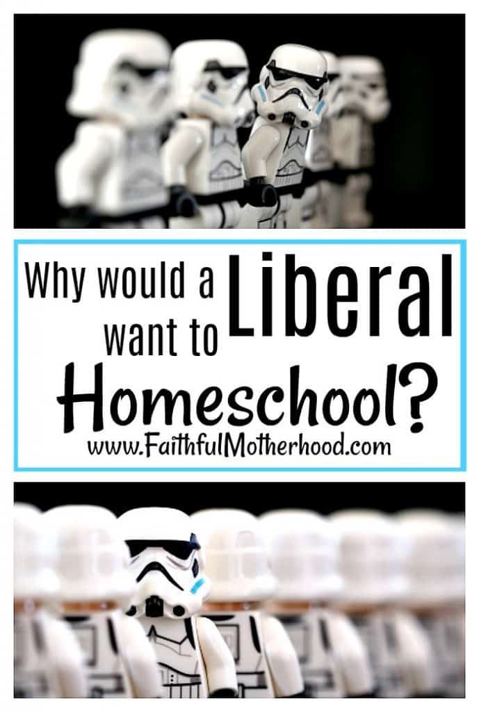 why would a liberal want to homeschool