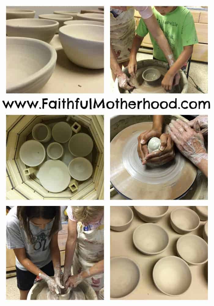 Pottery process biblical imagery