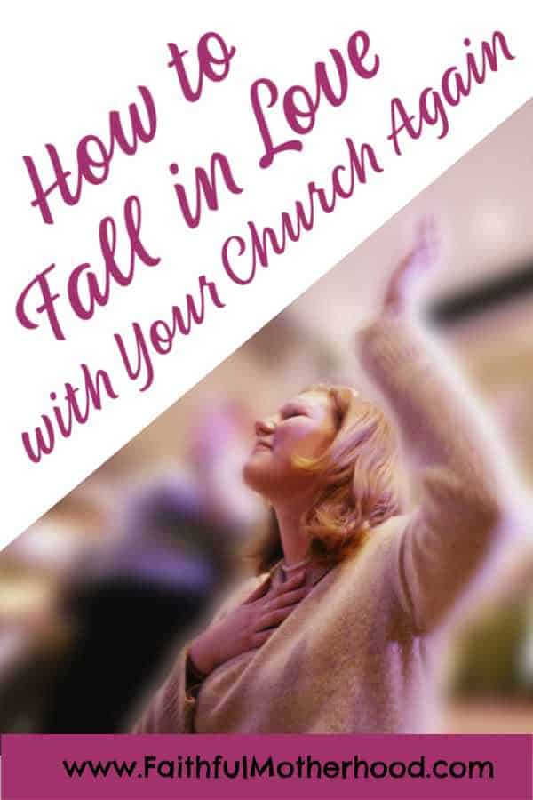 Worshipping Woman. Title: How to Fall in Love with Your Church Again