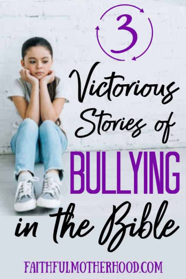 girl crying, feeling left out - 3 victorious stories of bullying in the Bible 