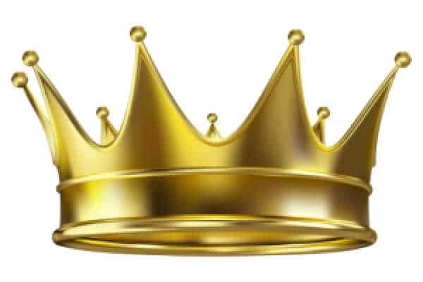 Someone questions your call, even though you have the crown. Picture of a simple, gold crown. 